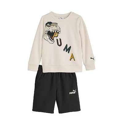 CONJUNTO 2 PEÇAS PUMA - DINOSSAURO - MENINO