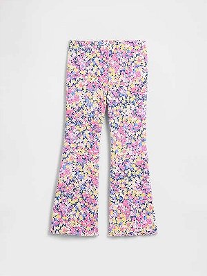 CALÇA LEGGING FLARE GAP - FLORAL - MENINA