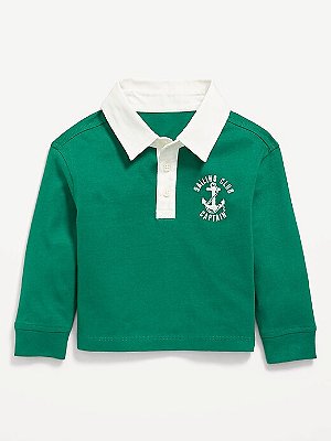 CAMISETA POLO OLD NAVY - CAPTAIN VERDE - MENINO