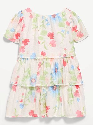VESTIDO OLD NAVY - FLORAL - MENINA
