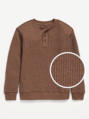 SUÉTER OLD NAVY KIDS - MARROM - MENINO