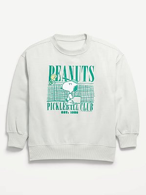 MOLETINHO FLANELADO OLD NAVY PEANUTS - SNOOPY - MENINA