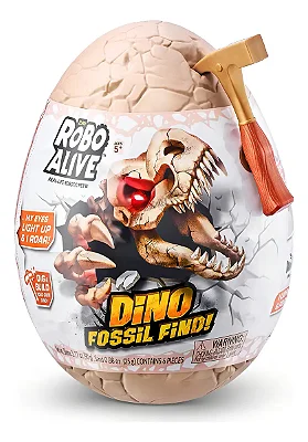 ROBÔ ALIVE ZURU ENCONTRE O FOSSIL - DINO
