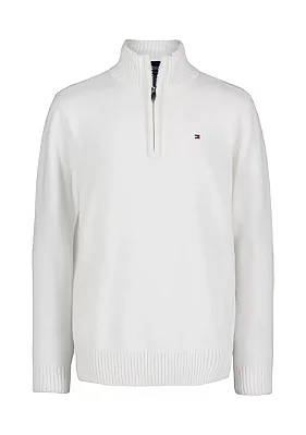 SUÉTER TOMMY HILFIGER - BRANCO - MENINO