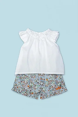 CONJUNTO VERÃO 2 PEÇAS GREEN - PITANGA - MENINA