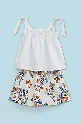 CONJUNTO VERÃO 2 PEÇAS GREEN - SOPHIE - MENINA