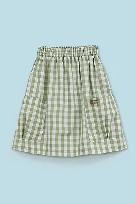 SAIA GREEN - VICHY VERDE - MENINA