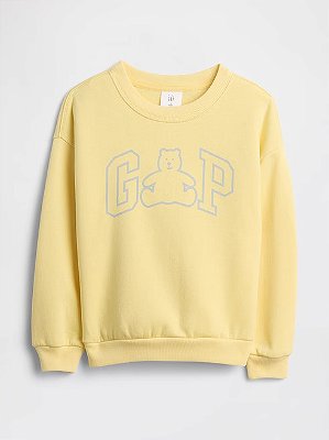 MOLETINHO FLANELADO GAP - URSINHO AMARELO - UNISSEX