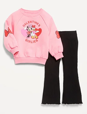CONJUNTO 2 PEÇAS OLD NAVY DISNEY - MINNIE - MENINA