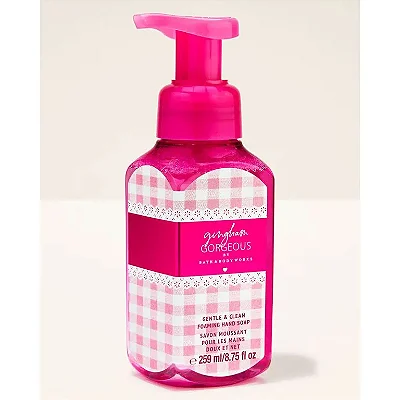 SABONETE ESPUMA PARA AS MÃOS - GINGHAM GORGEOUS - BATH & BODY WORKS 259ML