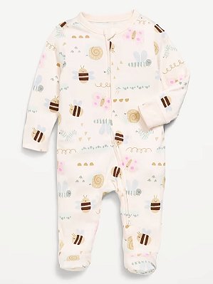 MACACÃO COM PÉ OLD NAVY - ABELHINHA - MENINA