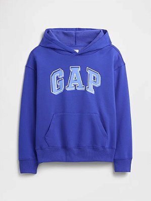 MOLETOM FLANELADO GAP - AZUL - MENINO