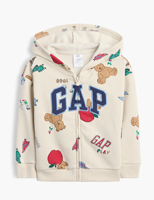 MOLETOM FLANELADO GAP KIDS - URSINHO - MENINO