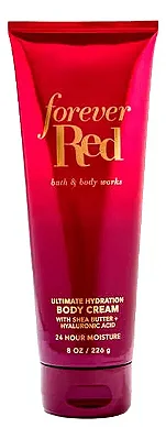 CREME ULTRA HIDRATANTE BATH & BODY WORKS - FOREVER RED - 226g