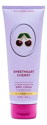 CREME ULTRA HIDRATANTE BATH & BODY WORKS - SWEETHEART CHERRY - 226g