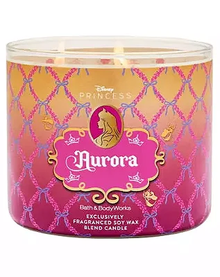 VELA PERFUMADA BATH & BODY WORKS DISNEY - PRINCESA AURORA - 411g