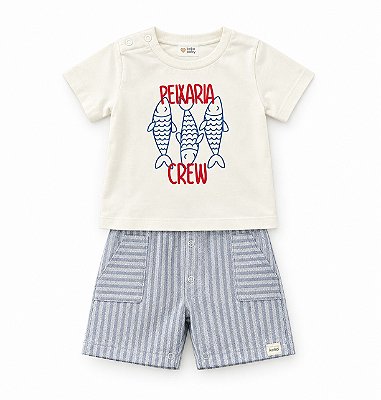 MACACÃO ROMPER KEKO BABY - PEIXARIA CREW - MENINO