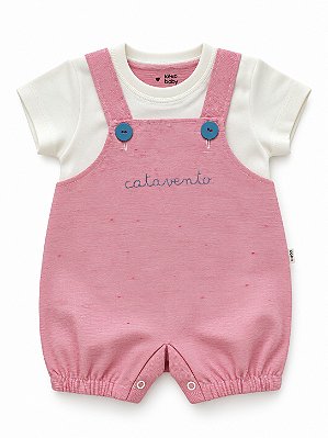 JARDINEIRA KEKO BABY - CATAVENTO - MENINO