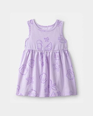 VESTIDO CARTER'S - FUNDO DO MAR - MENINA