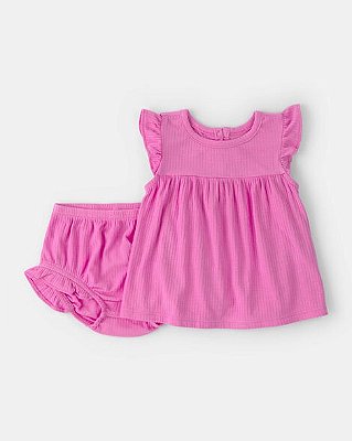 CONJUNTO VERÃO 2 PEÇAS PURELYSOFT CARTER'S - PINK - MENINA