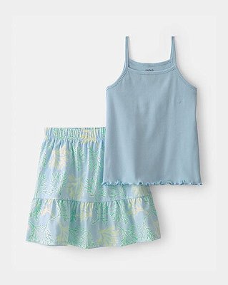 CONJUNTO VERÃO 2 PEÇAS CARTER'S - TROPICAL - MENINA