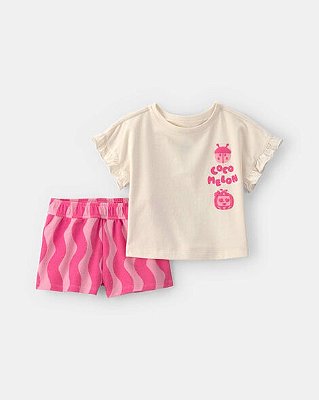 CONJUNTO VERÃO 2 PEÇAS CARTER'S - COCOMELON - MENINA