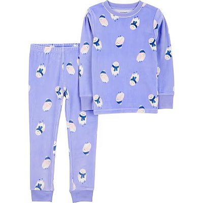 PIJAMA 2 PEÇAS PLUSH CHILD OF MINE by CARTER'S - CORUJINHAS - MENINA