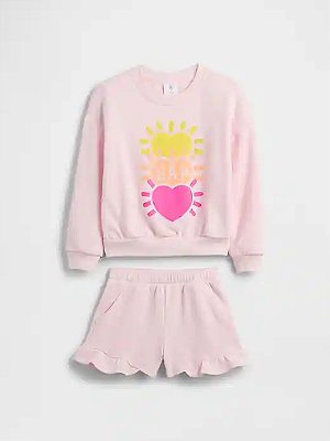 CONJUNTO 2 PEÇAS GAP - CORAÇÃO - MENINA