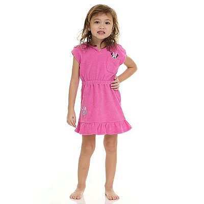 MODA PRAIA 2 PEÇAS DISNEY - MINNIE - PROTEÇÃO UV50+ - MENINA