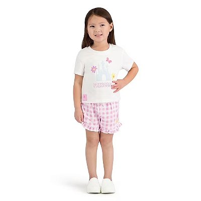 CONJUNTO VERÃO 2 PEÇAS DISNEY - PRINCESS - MENINA