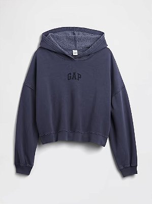 MOLETOM FLANELADO GAP KIDS - CINZA - MENINA