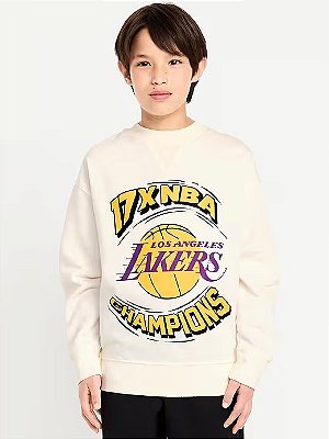 MOLETINHO FLANELADO OLD NAVY KIDS - LAKERS - MENINO