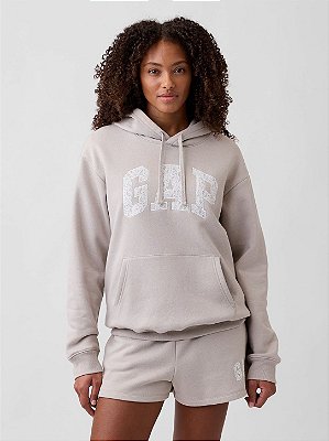 MOLETOM GAP - CINZA - FEMININO