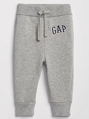 CALÇA MOLETOM FLANELADO GAP - CINZA - UNISSEX