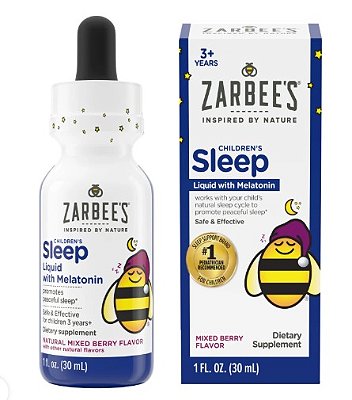 MELATONINA INFANTIL LÍQUIDA 30ml - ZARBEE´S SLEEP (VENC. 04/2027)