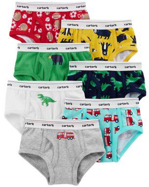 KIT 7 CUECAS CARTER'S - MENINO