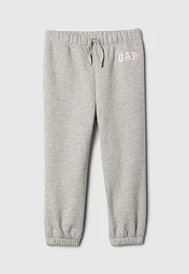 CALÇA MOLETOM FLANELADO GAP - CINZA - MENINA