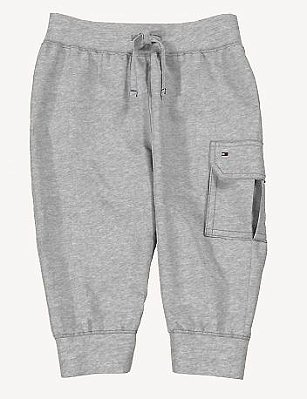 CALÇA TOMMY HILFIGER - CINZA - MENINO