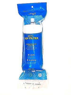 Refil ORIGINAL TOP FILTER Planeta Água para Impac Cristal, Mallory, Mondial e Durin H20