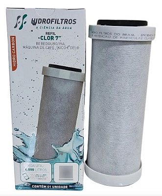 Refil Hidrofiltros CLOR 7''