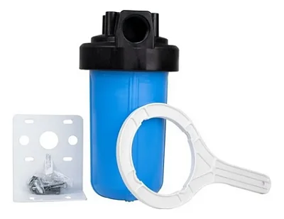 Carcaça Big Blue 10" com Chave e Suporte