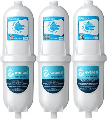 Refil ORIGINAL Everest 2 em 1 (COMBO COM 03 UNIDADES)