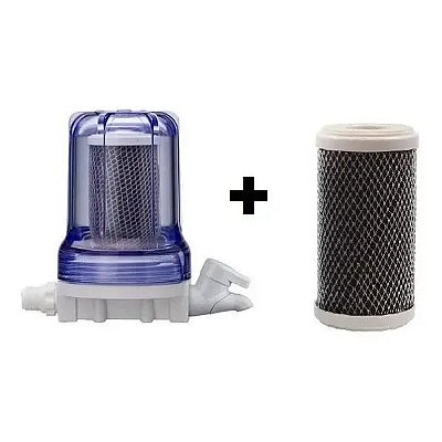 Combo Filtro Bella Fonte Azul Econômico + Refil Reserva (extra) Bella Fonte Original - Aqualar 3M