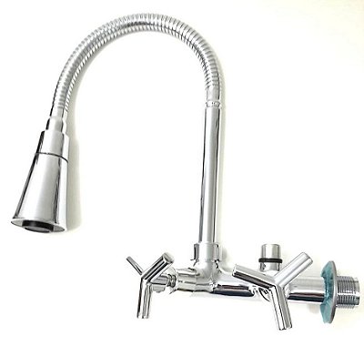 Torneira de Parede Conj. sem filtro Conic Cromada - Bognar