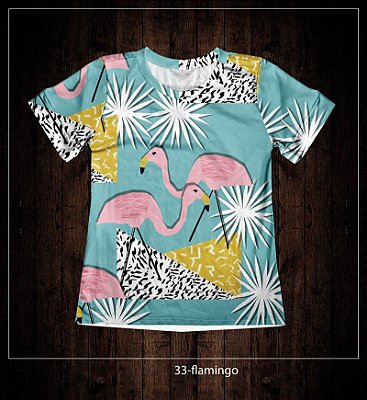 T-shirt no Atacado Flamingo