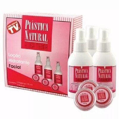 Kit Hidratante Facial - Plástica Natural Eloisa Medina - 120ml cada