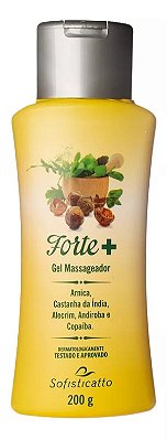 Gel Massageador Forte+ Castanha Da India Alecrim e Andiroba