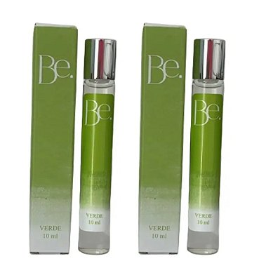 KIT 2 Colônia Be Roll-on 10ml Verde