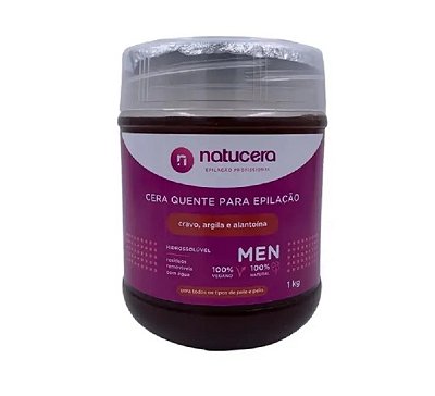 Cera Depilatória Hidrossolúvel Cravo 1kg