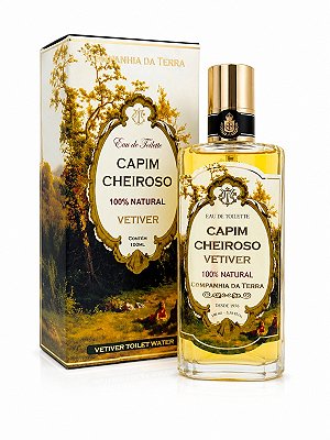 Perfume Capim Cheiroso 100ml Cia da Terra
